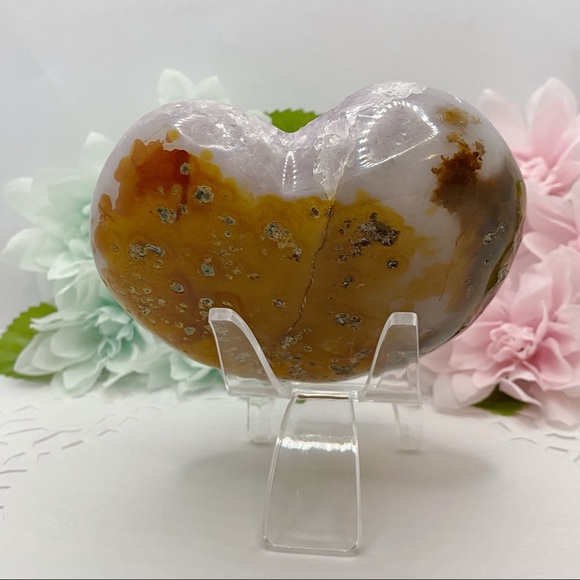 Nature Amethyst Geode Heart - Picture 7 of 10